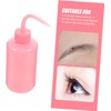 Botella Limpia Pestañas Exprimible 8 Piezas 250 Ml Color Rosa