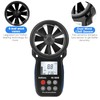 Digital Wind Speed Anemometer Handheld, Kethvoz Windspeed Gauge with Wind