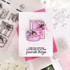 Pinkfresh Studio Stencils 4.25"X5.25" 5/Pkg-Christmas Presents PF210323
