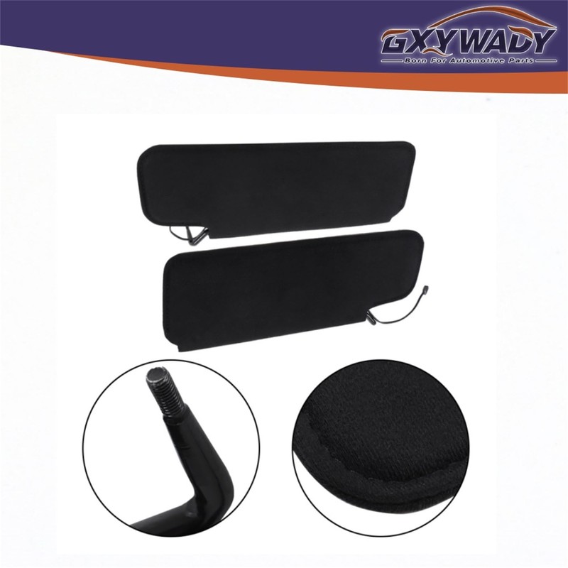 GXYWADY Sun Visor Compatible Replacement for Corvette C4 1984-1996 Replacement