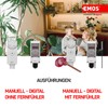 EMOS P5684 Contact Thermostat with Remote Sensor, Adjustable Switching Sensitivity