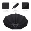 Doubwell Inverted Umbrella 54 inch Large Windproof Umbrellas Auto Open