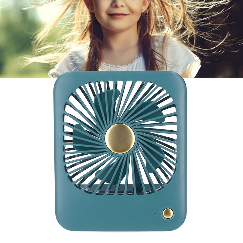Desk Fan 3 Speed Adjustable Low Noise Powerful Portable Small