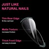 Nail Tips, Almond, Pack of 550 Tips for Gel Nails,