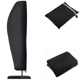 Hainnum Umbrella Cover, Furniture Cover, Beach Parasol Cover, Outdoor UV Protection Umbrella Cover, Waterproof, Heatproof, Dustproof, Windproof, Multifunctional, 210D Oxford, For Outdoor Parasols,