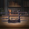 WodGod Wooden Magic Wand Holder and Display Stand,4 Tiered Wood