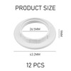 HDGSAFD Pack of 12 E14 Lampshade Holder Ring, Inner Diameter