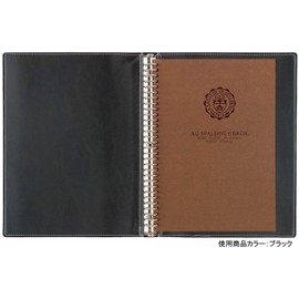 レイメイ藤井 ルーズリーフ バインダー B5 26穴 スポルディングブロス ブラウン BRE170C