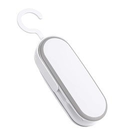 1 Piece Bag Sealing Machine, Portable Sealing Machine, Mini Sealing Machine, Handheld Sealer, Small Vacuum Sealing Machine, Plastic Hot Bag Sealing Machine (White)