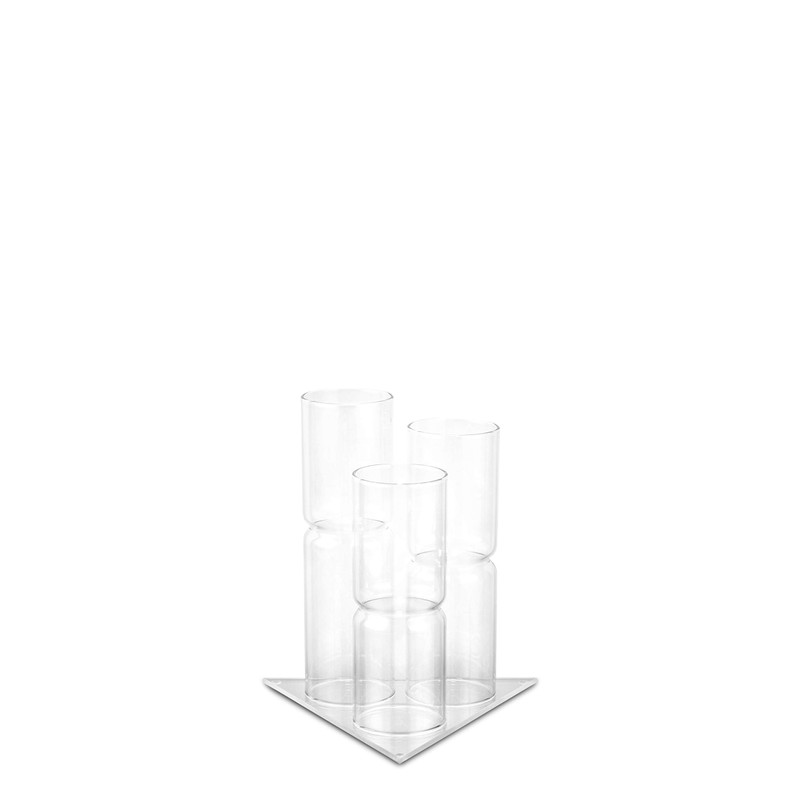 VitaJuwel Halter für 3 Edelsteinphiolen (Glas)