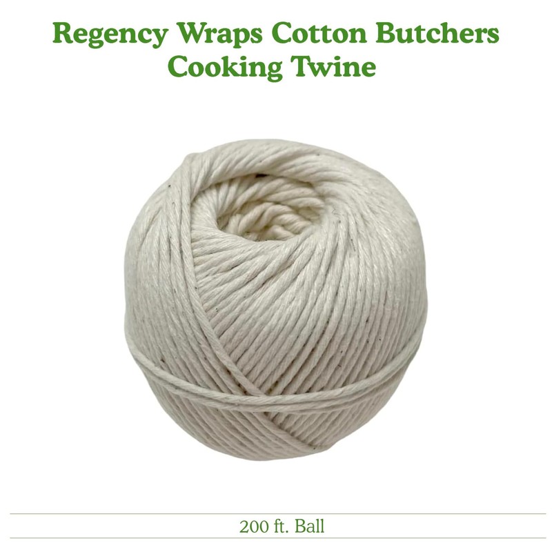 Regency Wraps Butchers Cooking Twine Ball, Made of Heavy-Weight Natural