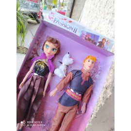 KH Muñeca Elsa Ana Froze Juguete Regalos Niñas Fashion Navidad