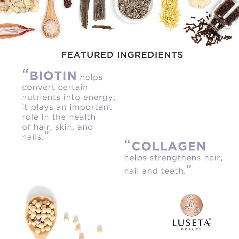 Biotin & Collagen Shampoo Conditioner Set,Thicking Shampoo for Hair Loss