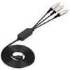 Goshyda AV Cable 1.5M Component ABS TV Cord Audio Video