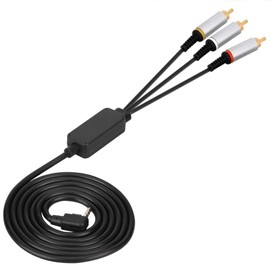 Goshyda AV Cable 1.5M Component ABS TV Cord Audio Video Cord for 2000 3000