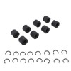 8pcs Replacement Spare Rubber Rollers for Cricut Maker & Maker