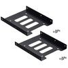 Ruaeoda SSD Mounting Bracket 2.5 to 3.5 Adapter 2 Pack,SSD