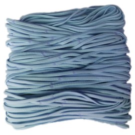 Elastic Headbands, Bulk Pack of 144pc (Powder Blue)