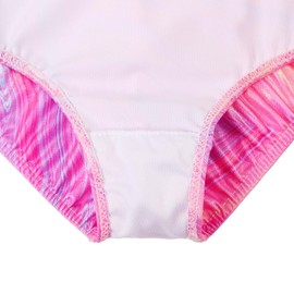 ZNYUNE Girls' / Children's Sleeveless Gymnastics Leotard B370 Pink Marble 12A