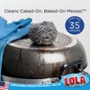 Stainless Steel Wool Scourer -Jumbo Sized- 12 Pack, 35 Grams,