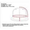 4sold ABC Letter Snapback Cap in Black/White with Letters A