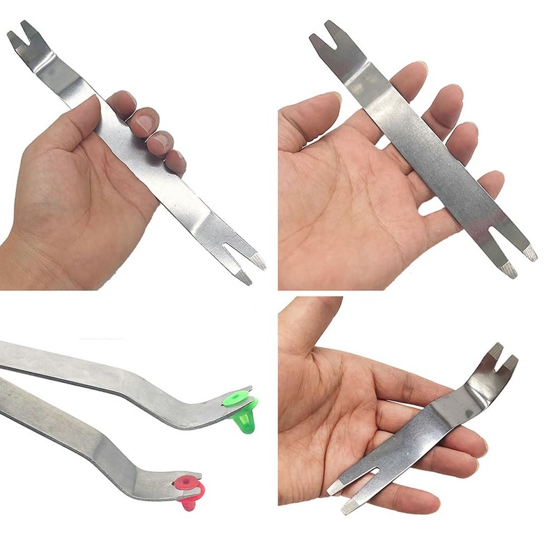 HugeDE 4 Pcs Stainless Steel Paver Tools Metal Paver Extractor