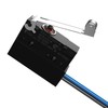 SJZBIN Black Micro Switch Waterproof IP67 Sealed Roller Lever Limit