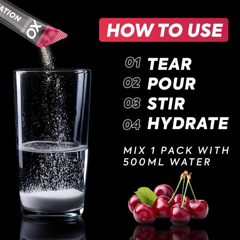 XO Fitness Hydration Sachets | Key Electrolytes | Immunity Support