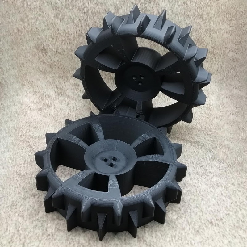 ULEIVA Replacement Drive Wheels Wheel Compatible with Bosch Indego 300