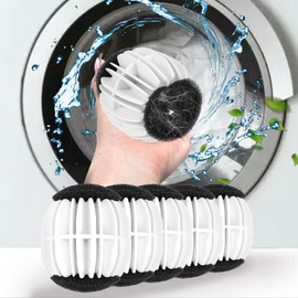 6 Pack Pet Hair Remover for Laundry – Anti-Tangle Laundry Balls with Lint Catcher, Reusable Washer Balls Lint & Hair Remover for Clothes Washing Machine