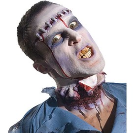 Rubie's Zombie Shop Severed Head, Red And Silver, One Size