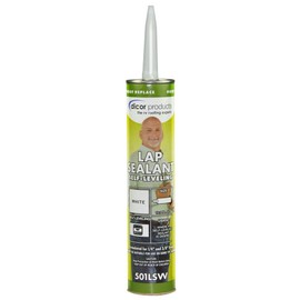 Dicor 501LSW-1 Epdm Self-Leveling Lap Sealant-10.3 Oz. Tube, White, 10.3 Fluid_Ounces (20)