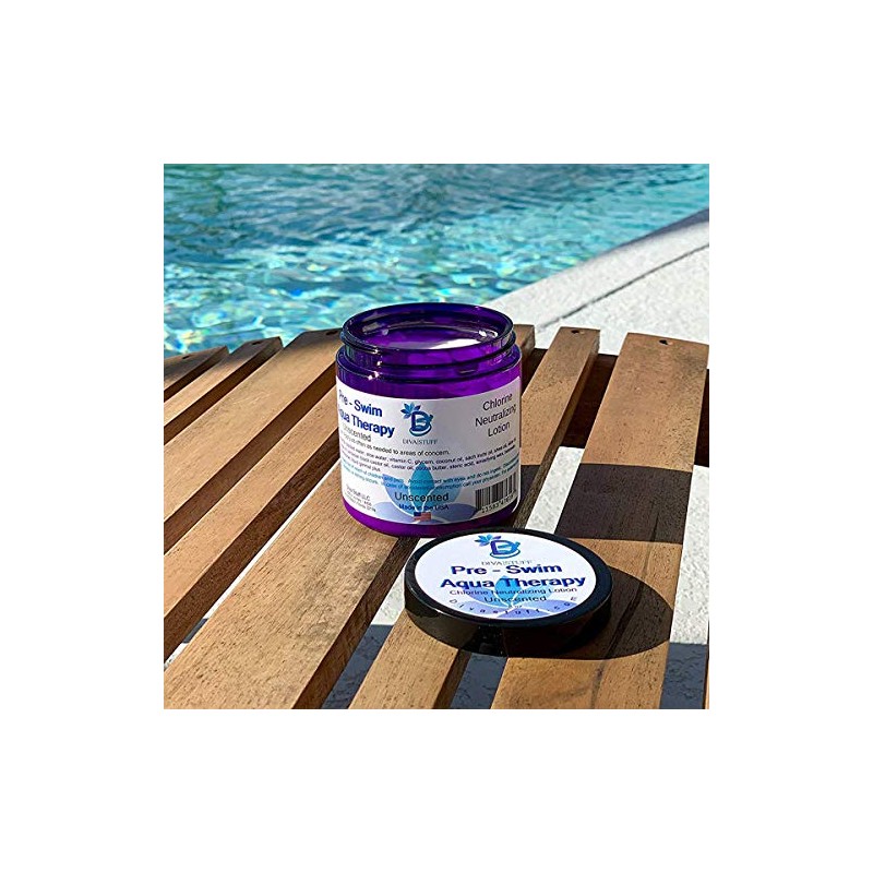 Pre-Swim Aqua Therapy Chlorine Neutralising Body Lotion,Protects Skin From Chlorine