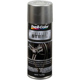 Dupli-Color (SS100-6 PK Stainless Steel Automotive Metallic Coating - 11 oz. Aerosol, (Case of 6)