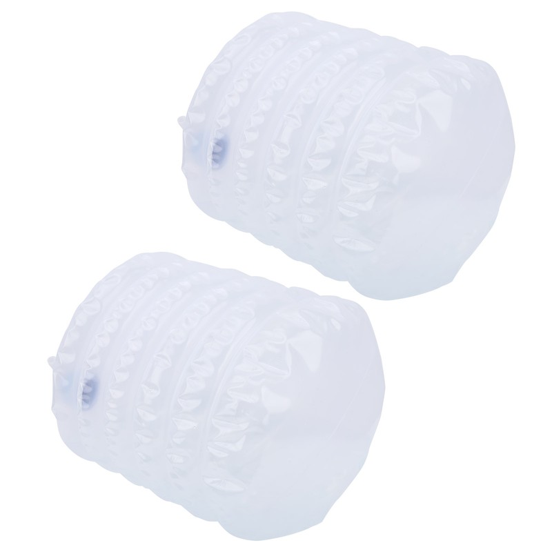 2PCS Outdoor Foldable Water Bucket Portable Plastic Water Bag Bottle