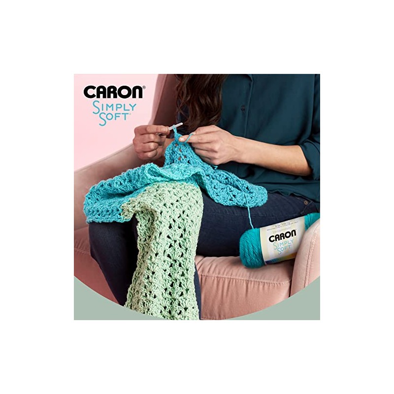 Caron Simply Soft Woodland Heather - Paquete de 3 hilos