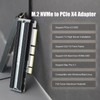 GLOTRENDS PA16 22110/2280 M.2 NVMe to PCIe 4.0 X4 Adapter