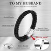 LUXEJEW Mens Bracelet Gifts for Husband - Best Birthday Gifts