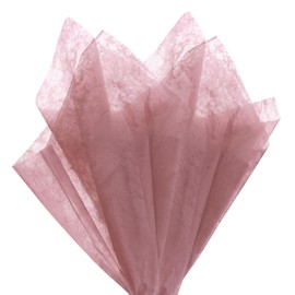 M METERXITY 38-Sheet Korean Cotton Wrapping Flower Paper, 11.8 Inch Waterproof Floral Wrapping Cotton Paper for Bouquets/Gift Packaging [Dark Pink]