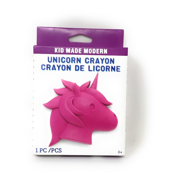 KID MADE MODERN Large Unicorn Crayon, 1 EA