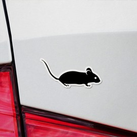 Decal Stickers Of Mouse Silhouette Lab 1 Premium Indoor (No Waterproof) Vinyl Decal Stickers For Laptop Phone Accessory Helmet Car Window Mug Tuber Cup Door Wall Decoration ANDVER3784550BL110422