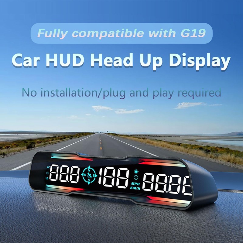 Qfansi Digital GPS Speedometer Universal Head Up Display for Car