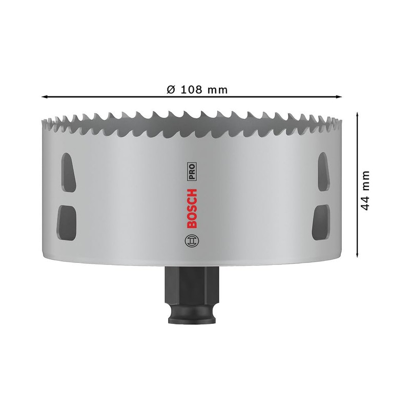 Bosch 1 x Pro Multi Material Power Change Plus Hole