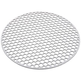 UTHCLO Round Cooking Grate 40 cm Stainless Steel Grill Accessories Ideal for Vegetables Grilling, Fits in Kettle Grill with Lid Robust Grill Wire Mesh Mesh Grill Grid