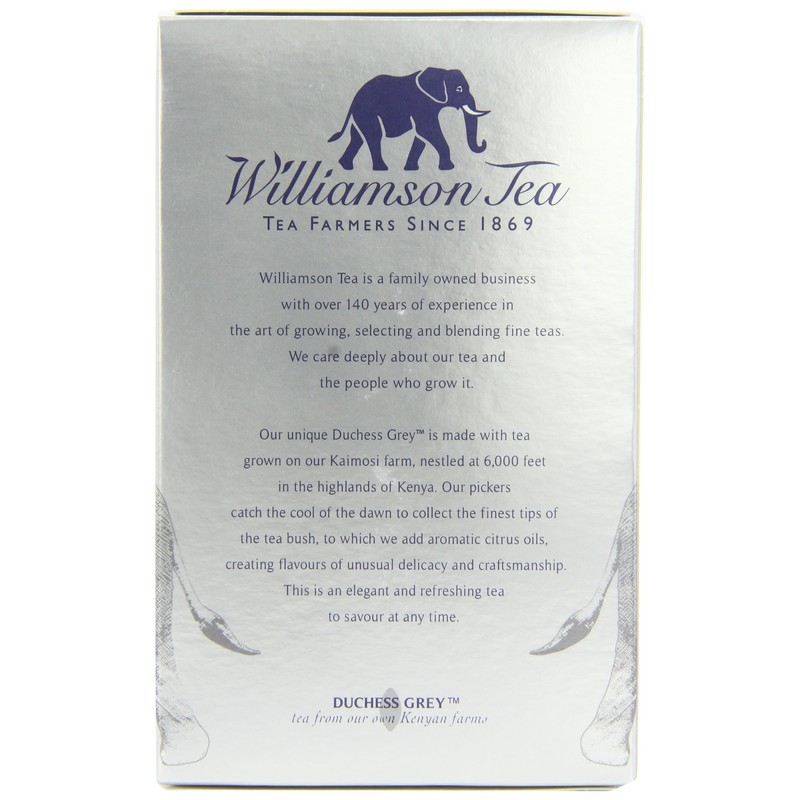 Williamson Tea Duchess Grey (Pack of 4, Total 200 Teabags)