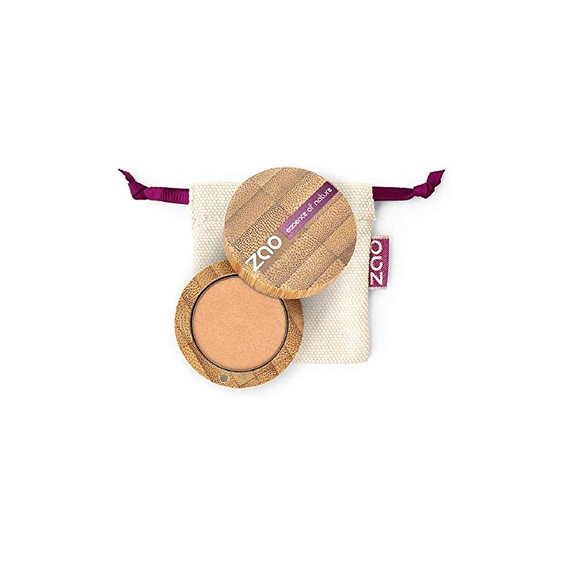 Zao Pearly Copper Gold 113 Shimmering Eye Shadow – Pearl in a Refillable