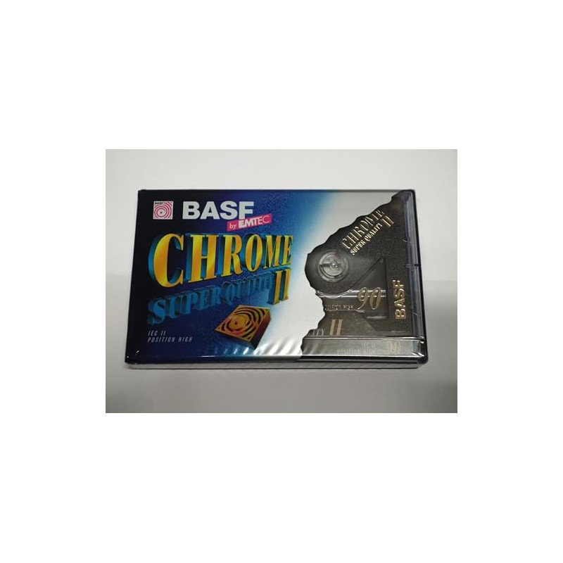 90 Minute Audio Cassettes BASF Chrome Super Quality II Empty