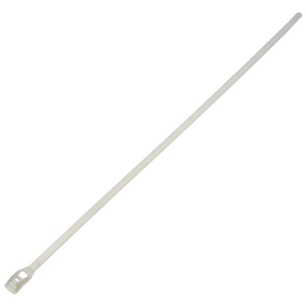 Dorman 83918 White Low Profile Wire Ties - 8 In.