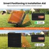 EIKOSON 48FT Solar String Lights Outdoor Waterproof, 30 Super Bright
