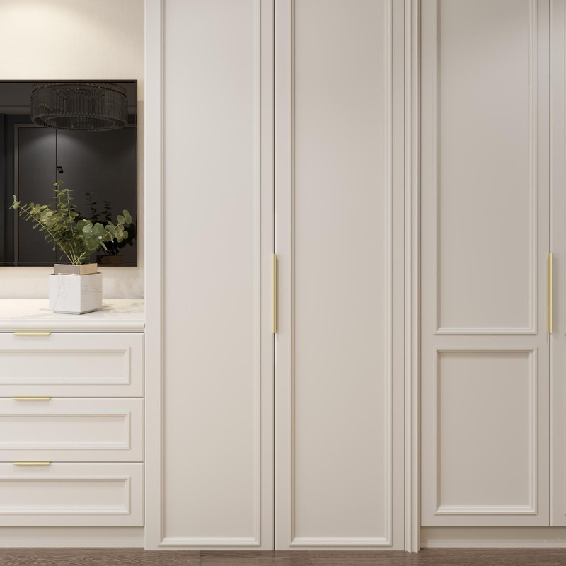 Peaha 20 Pack Finger Pulls for Cabinets Edge Pulls for